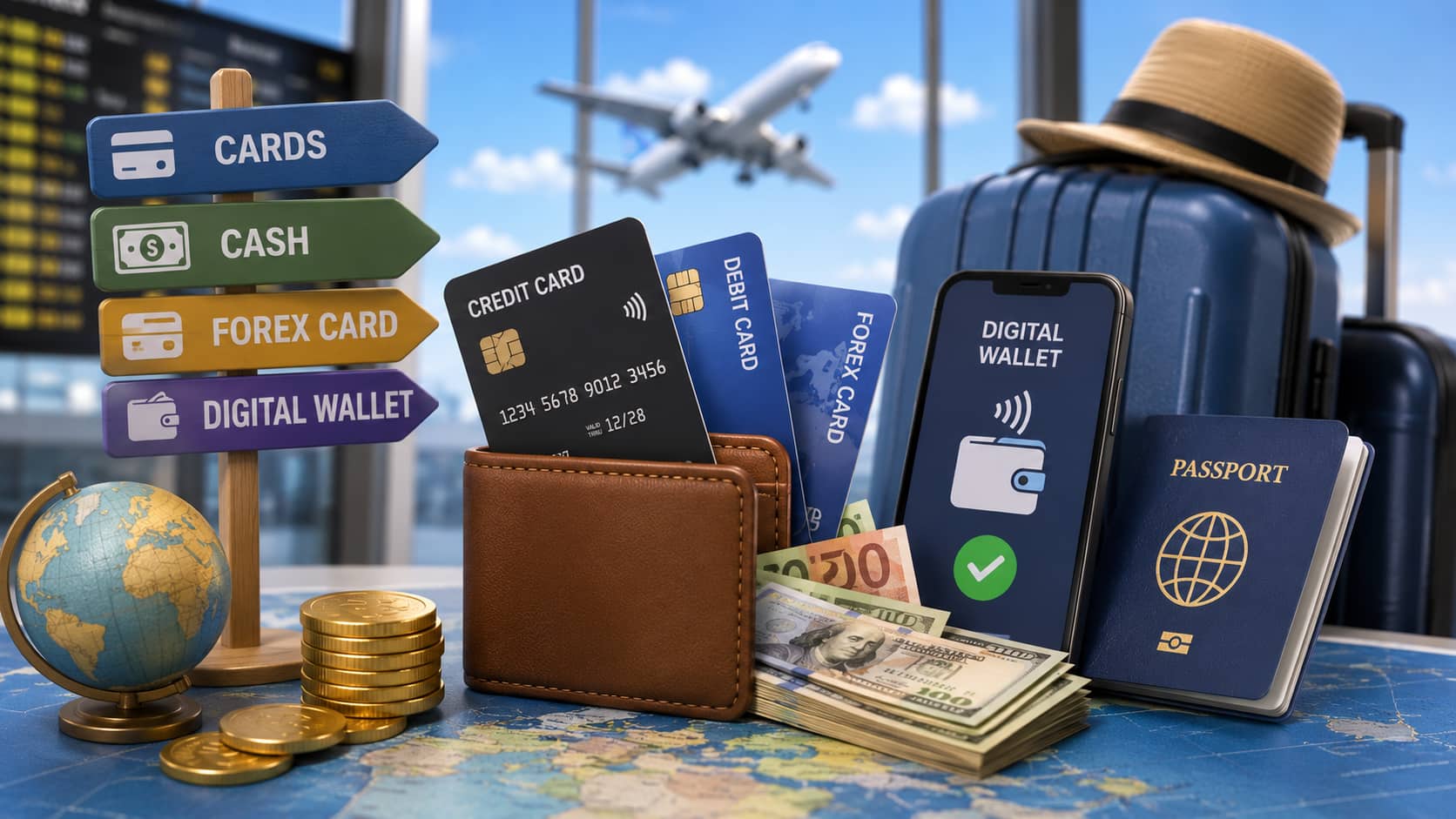 Cash, card or forex card? How to choose the right payment mix for an overseas trip- Moneycontrol.com