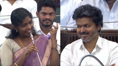 TVK MLA sings song after Vijay announcement (X)
