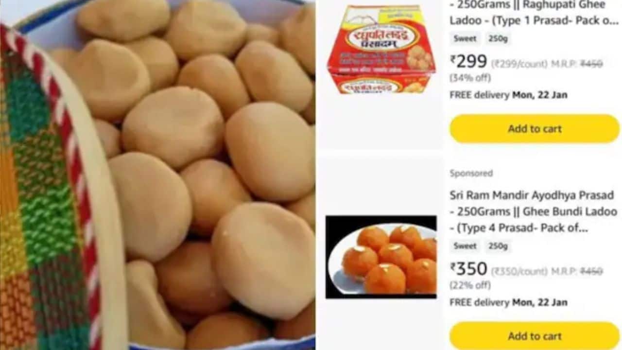 Amazon fined Rs 1 lakh for selling ordinary sweets as ‘Shri Ram Mandir Ayodhya Prasad’