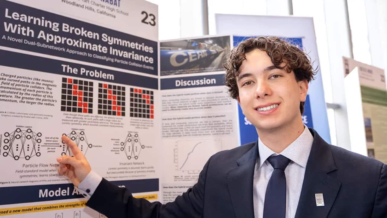 Who is Seth Jacob Nabat? 18-year-old from California built an AI system to ???see??? particle collisions ??? and won $40,000