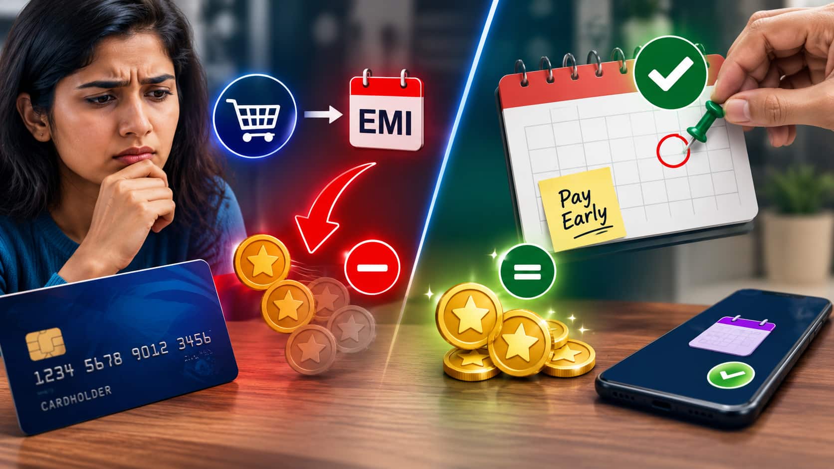 Do your credit card reward points get reversed when a purchase is converted into EMI?- Moneycontrol