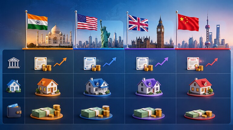 How India's home and personal loan rates compare with the US, UK and China