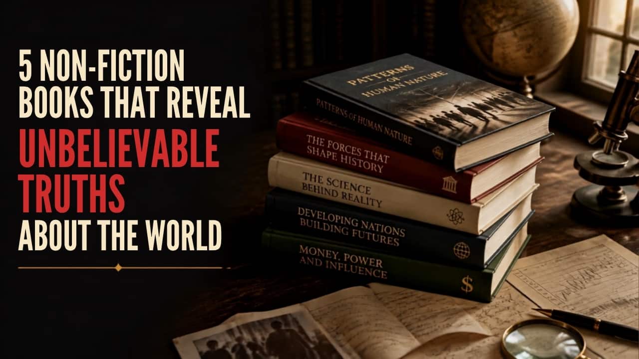 5 best non-fiction books that reveal unbelievable truths about the world we live in