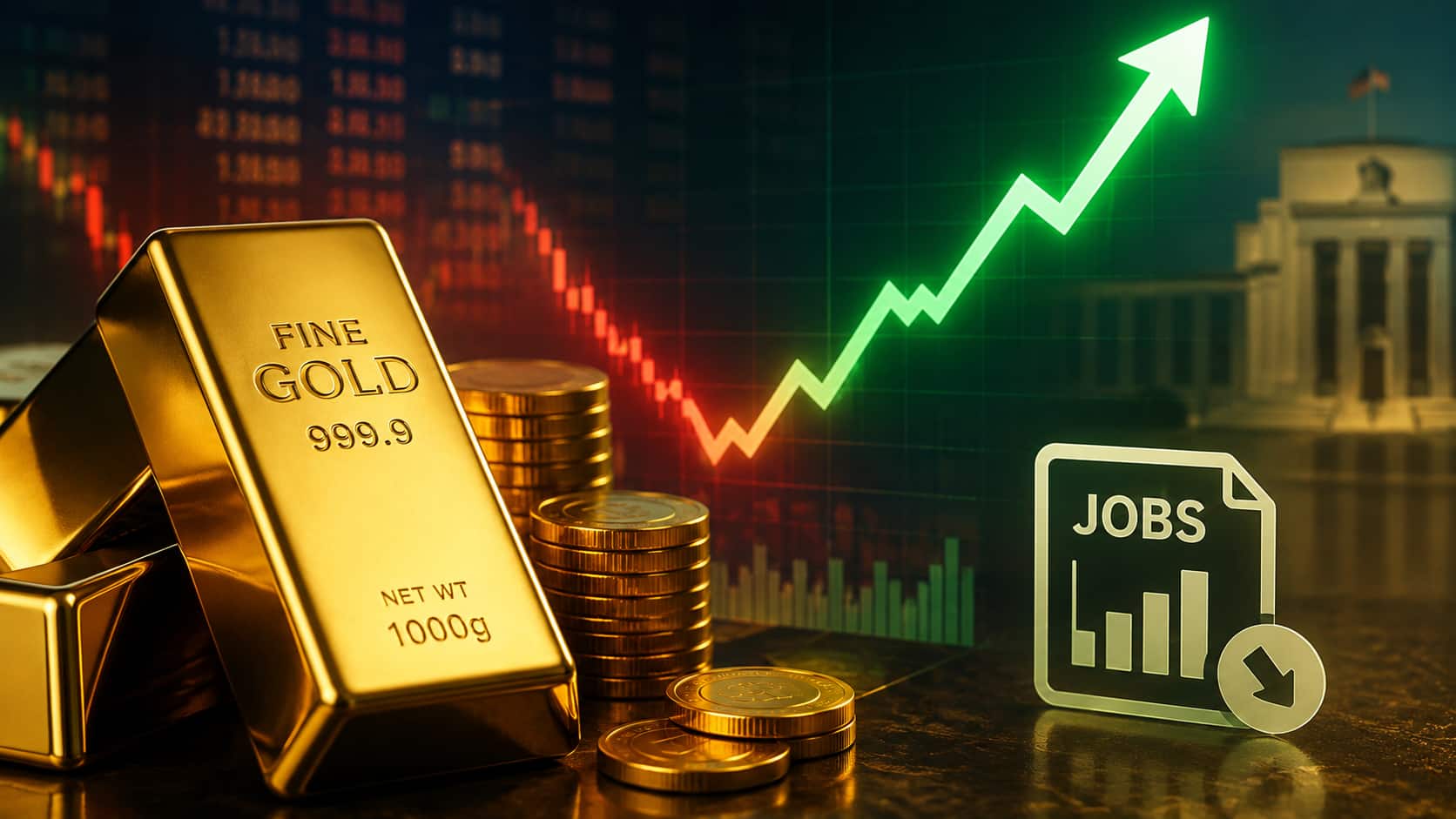 Comex gold futures surge past $4,550 as bond weakness, soft US jobs data lift bullion- Moneycontrol