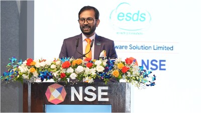 ESDS Software Solution shares decline in trade. 