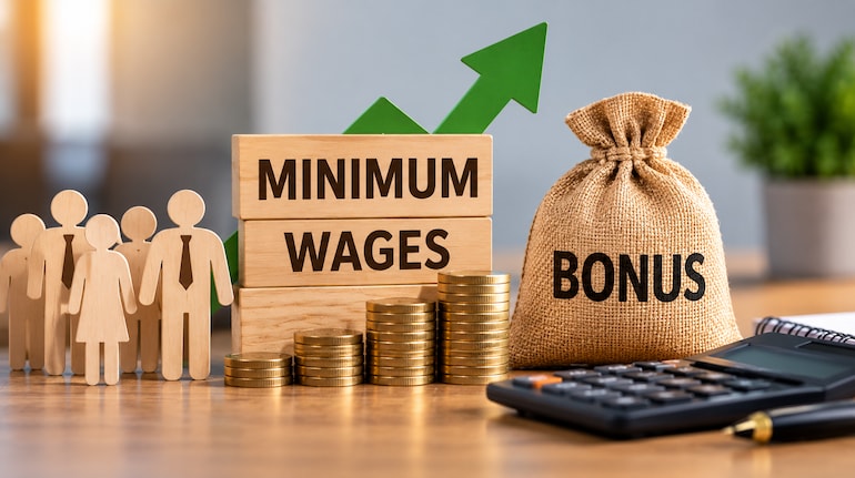 8th Pay Commission: Bonus Calculator — Employee association suggests Centre to use sector-wise minimum wages for bonus calculation