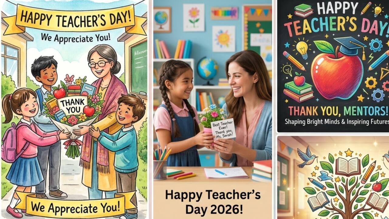 Happy Teacher s Day 2026 Best 50 Wishes Messages Quotes And Images 