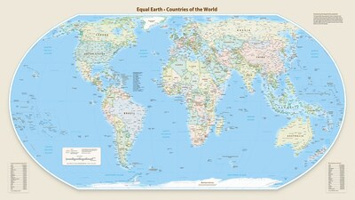 UN new world map