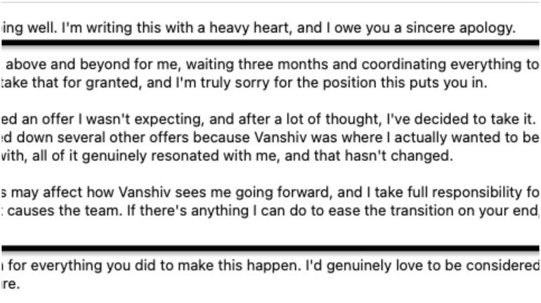 Company waits 3 months for candidate, who backs out of job offer. CEO says, 'It stung. A lot'