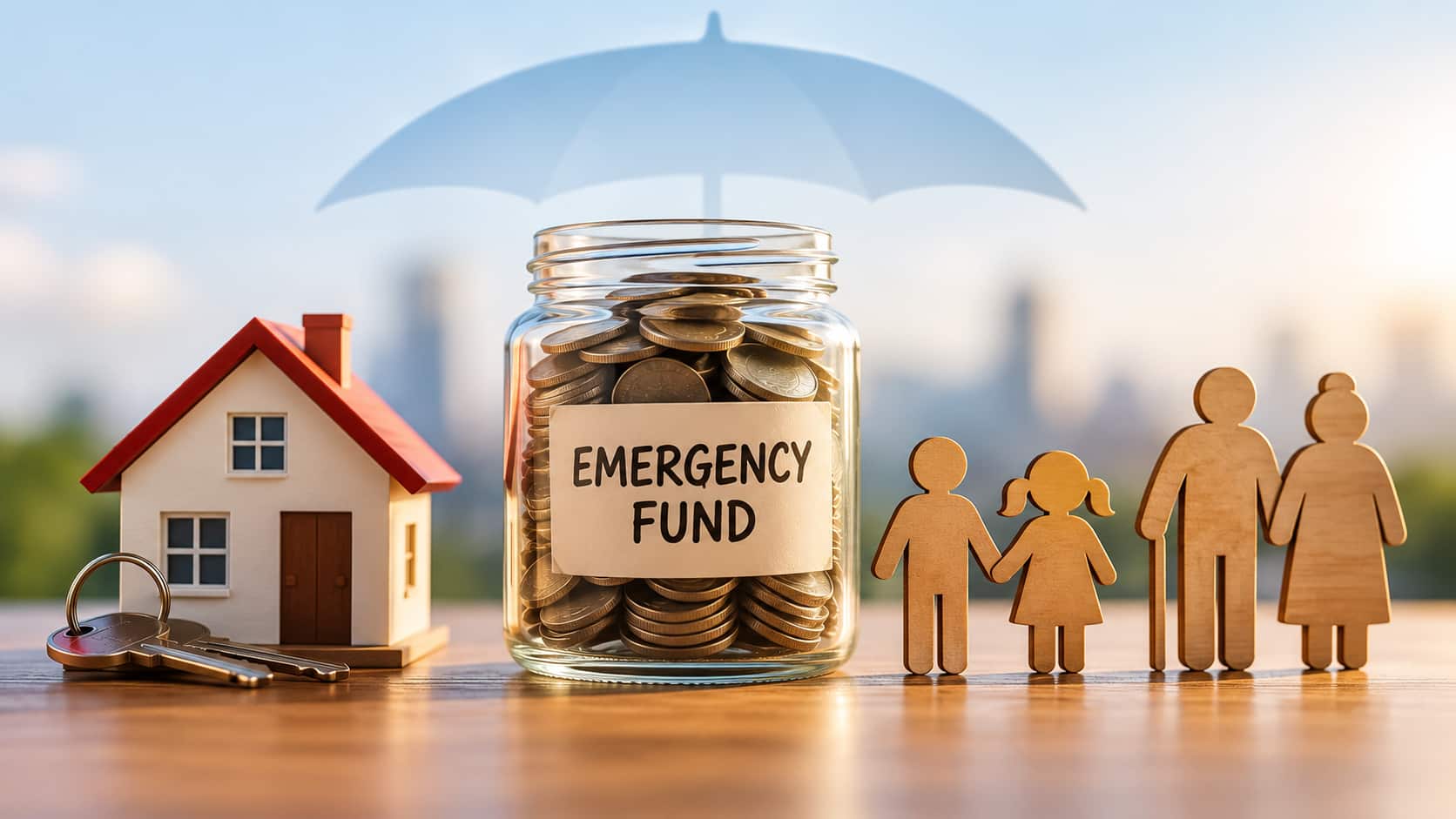 How big should your emergency fund be if you have home loan, kids, and aging parents?