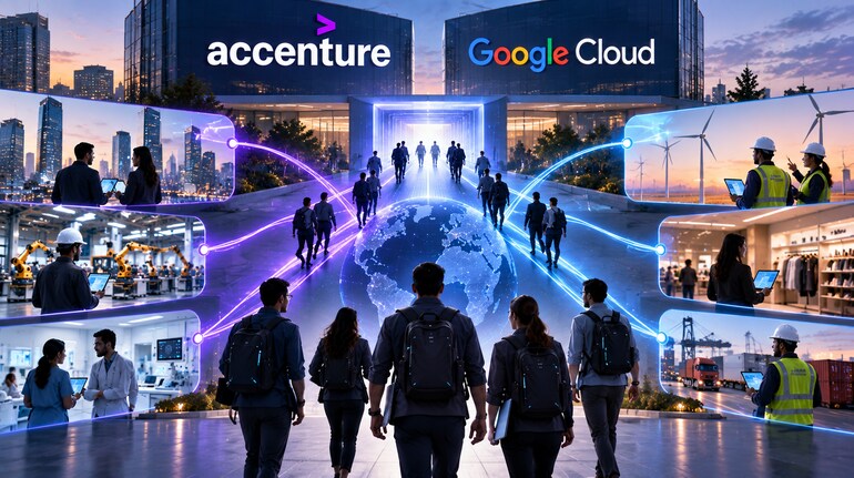 Workforce Accenture Accenture, Google Cloud form new business group; to train 1,000 FDEs