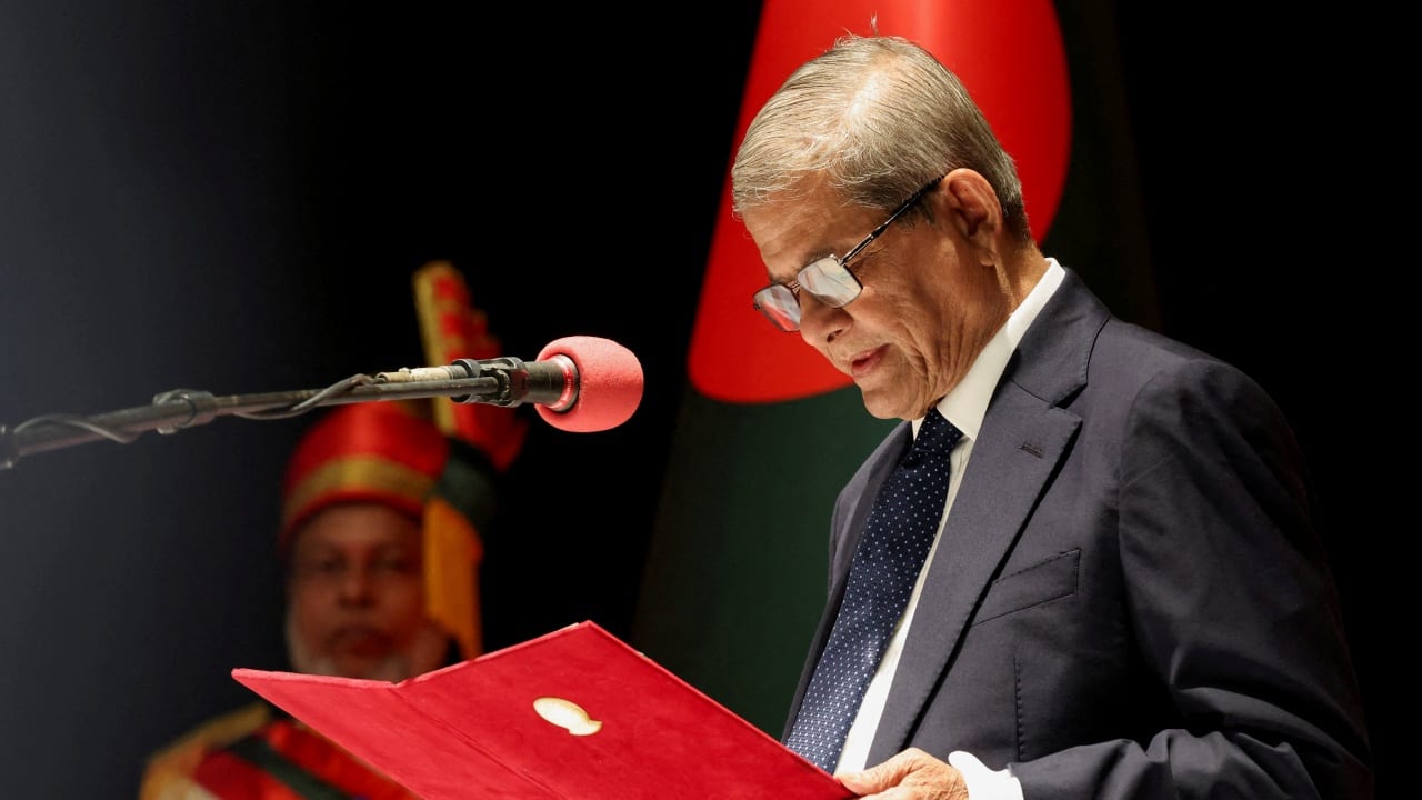 Bangladesh President urges quick resolution of India issues through talks, seeks fair share of Ganga, Teesta waters