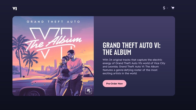 Rockstar’s GTA VI album on CD and vinyl announcement backfires as fans ...