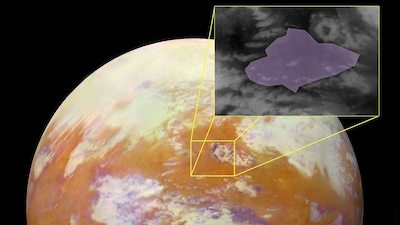 NASA's Dragonfly will land on Ahmakiq Undae as IAU named the new region. (Image: NASA)