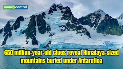 650 million-year-old clues reveal Himalaya-sized mountains buried under Antarctica. (Image: Canva)