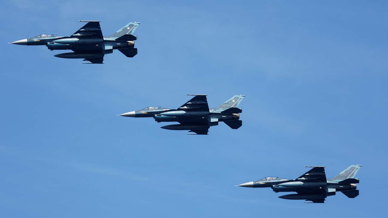 Japanese Fighters Operate from India in First