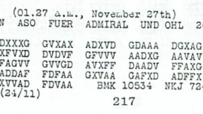 GPT-6 Astra appears to decode a 1918 German radio message on Allied ships near Crimea, with the result matching HMS Canterbury’s log.