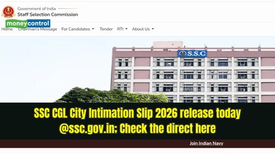 SSC CGL City Intimation Slip 2026 release today @ssc.gov.in; Check the direct here 