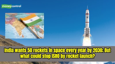 India wants to conduct 50 rocket launches every year by 2030. (Image: Canva)