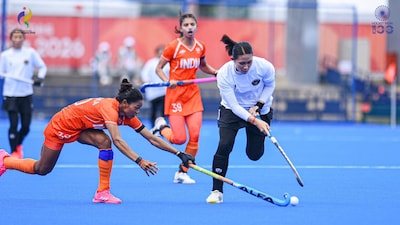 Salima Tete in action at Asian Games (Hockey India)