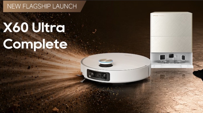 Dreame X60 Ultra Complete robot vacuum launched in India at Rs 1,34,999