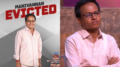 Manivannan was a commoner entering the show, unlike many contestants who come in with a career in the entertainment industry. 