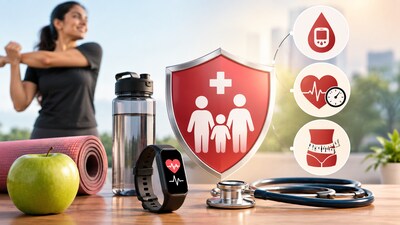 Biomarkers tracked included blood pressure, BMI, LDL cholesterol and HbA1c, which is used to assess blood sugar control