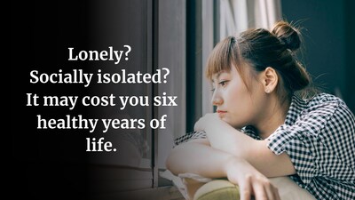 Loneliness may cost nearly 6 healthy years: Study