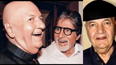 Amitabh Bachchan and Prem Chopra