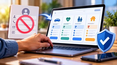 The paper calls this one of the 'dark patterns' seen on insurance websites and distributors' websites.