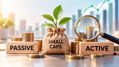 Representative Image: Active or passive small-cap fund?