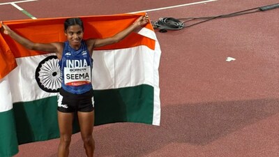 Seema Kumari wins bronze in women's 10,000m at Asian Games (AFI Photo)
