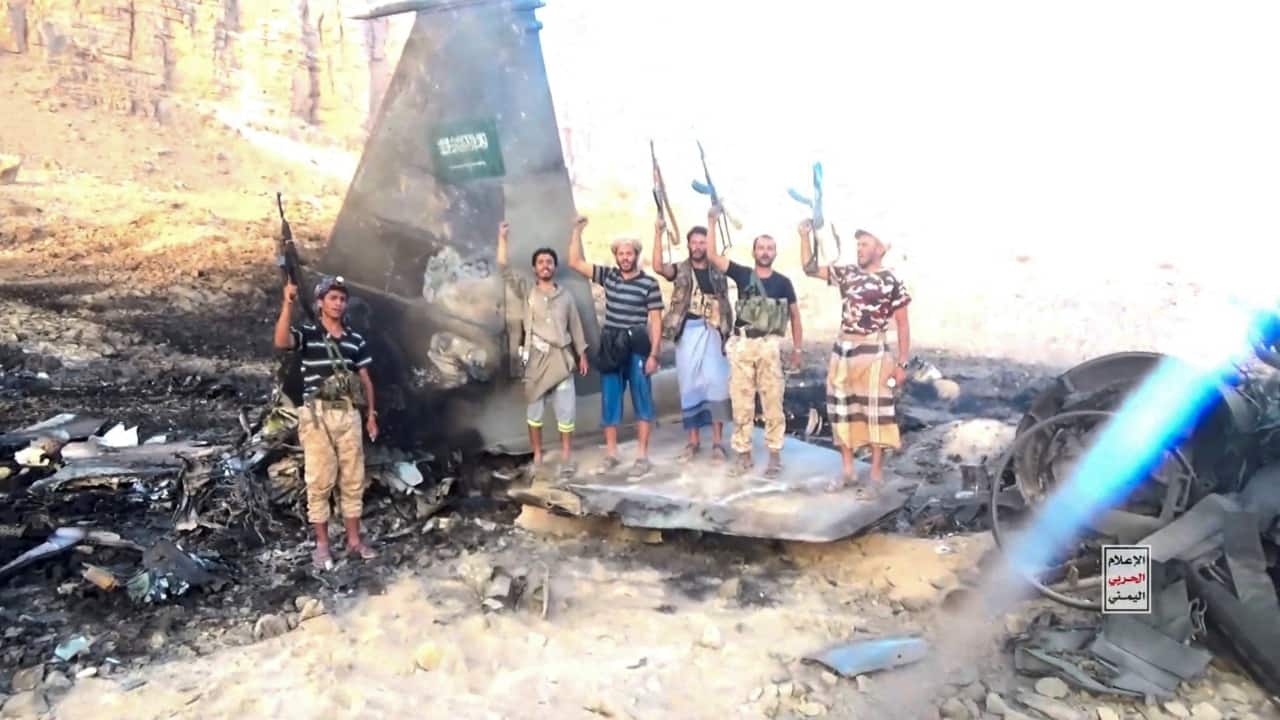 Saudi-led strikes hit Hodeidah as Houthis attack Riyadh, Aramco