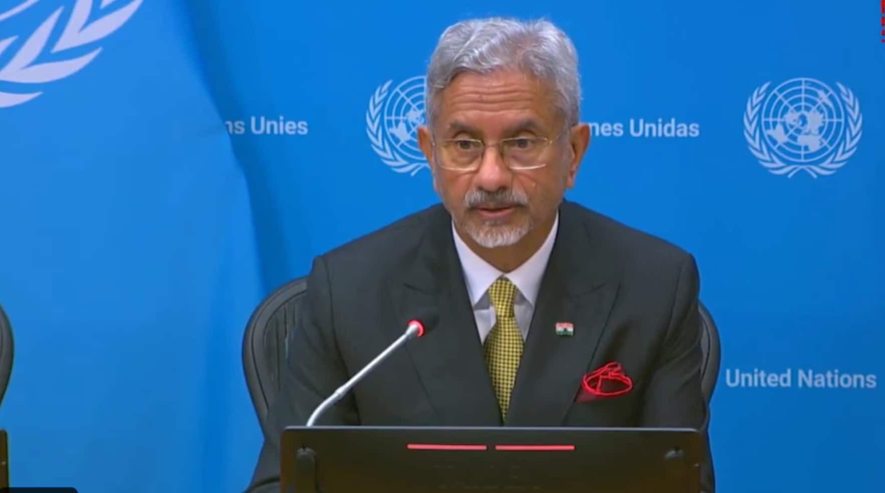 Jaishankar Calls Pakistan 'Terrorist Country' at UNGA