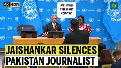 Jaishankar Rebukes Pakistani Journalist Over 'Terrorism' Question at UN