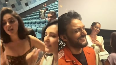 In a playful video from the premiere night, Charu and Aneet Padda can be seen breaking into an impromptu song about their co-star Mohammed Zeeshan Ayyub’s perfectly styled hair.