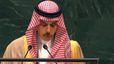 Saudi Arabia has backed mediation efforts by Qatar and Pakistan to reduce regional tensions, while Foreign Minister Faisal bin Farhan called for the Strait of Hormuz to return to its pre-war status without fees.