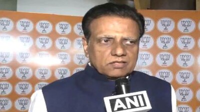 BJP’s NV Subhash ( Image Courtesy: ANI)