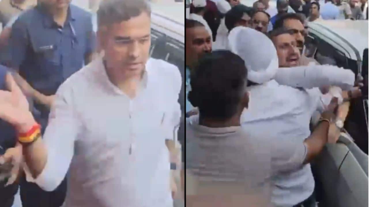 Delhi Minister Verma Slaps Man Recording Road Inspection
