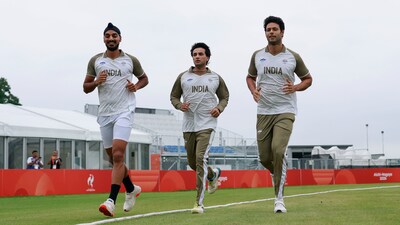India vs Afghanistan weather forecast, Asian Games: Arshdeep Singh, Abhishek Sharma, and Shivam Dube training together (BCCI Photo)