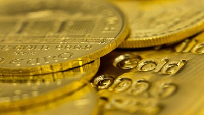Bullion was trading around $4,125 an ounce, after tumbling 4% on Monday to a seven-week low. 