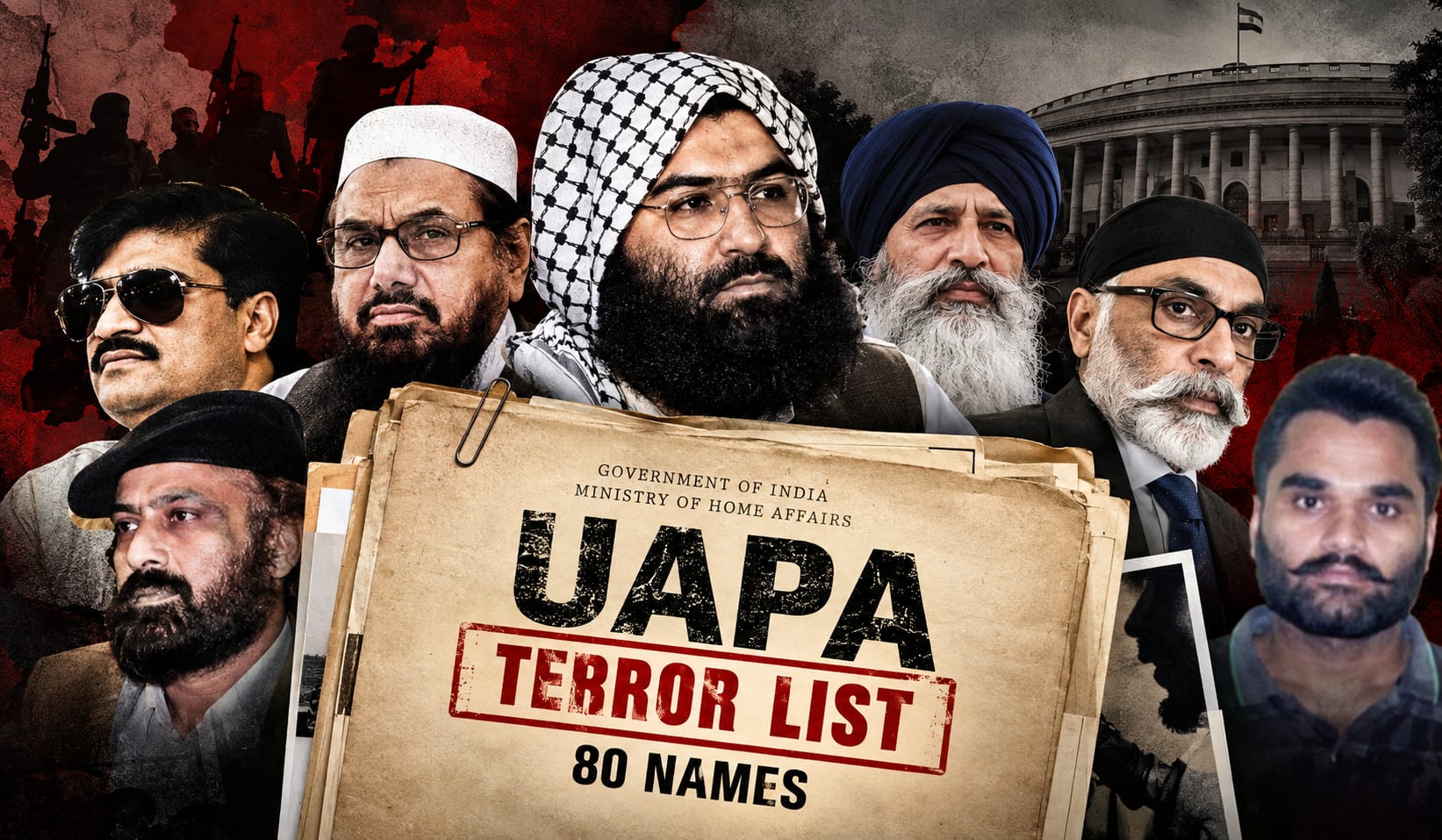 India’s UAPA terror list has 80 names: From Masood Azhar to Pannun, who ...