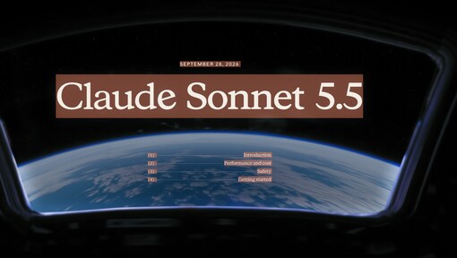 Anthropic launches Claude Sonnet 5.5 with 30% faster output, improved coding and cheaper task costs
