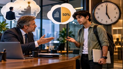 CEO wanted more commitment. Employee’s question about a 50% stake stole the spotlight
