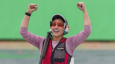 Neeru Dhanda won India’s first individual gold medal at the Asian Games 2026 (PTI Photo)