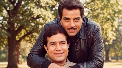 Dharmendra and Rajesh Khanna