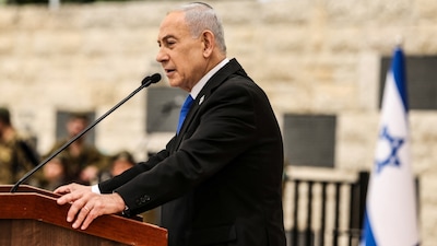 Israel's Prime Minister Benjamin Netanyahu -- File Photo (AFP)