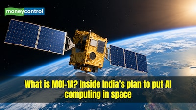 MOI-1A is designed to process satellite data using AI while still in orbit. (Image: AI Representative)