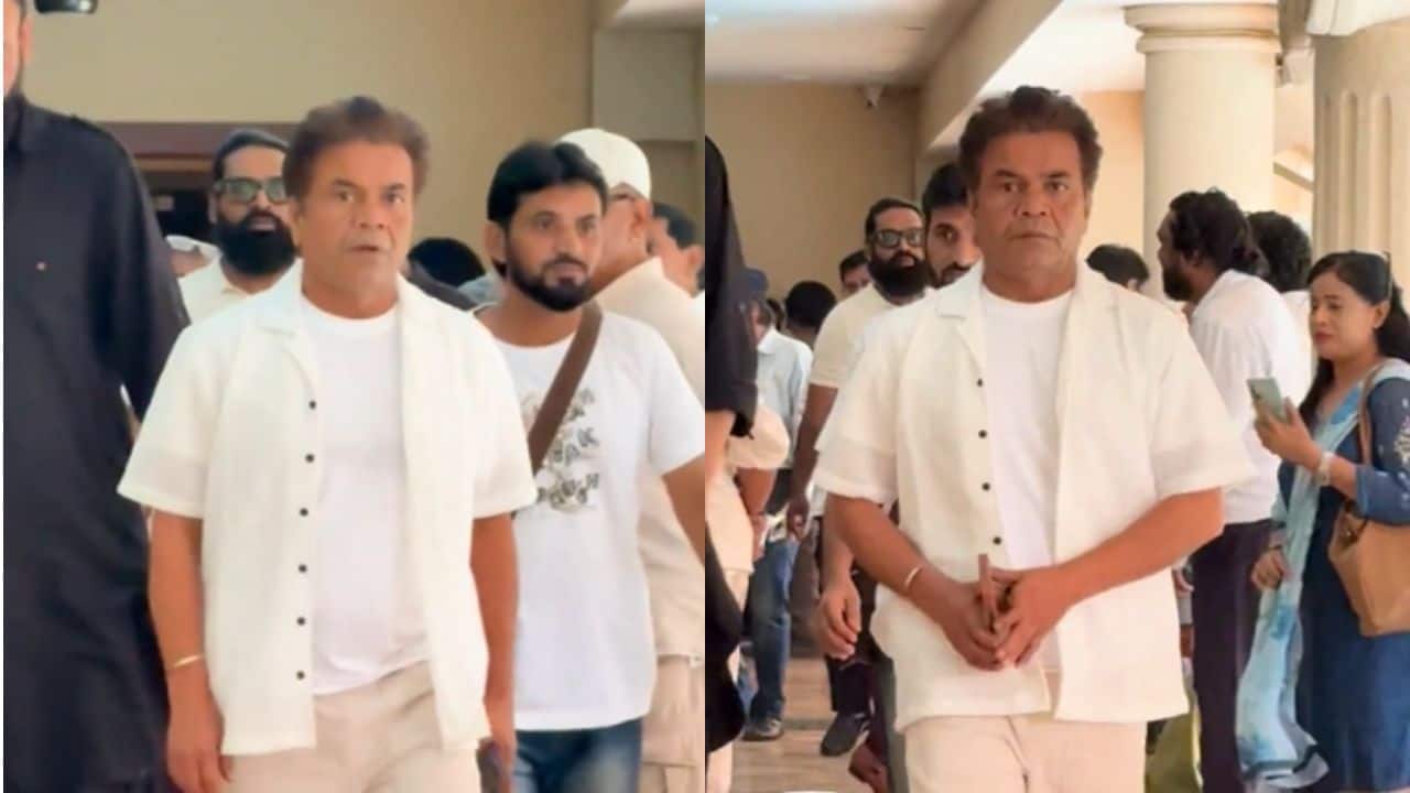 Rajpal Yadav asked to leave Mushtaq Khan prayer meet? Viral video shows woman shouting at actor: Here’s...