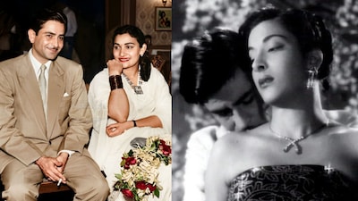 Krishna Kapoor and Raj Kapoor and Nargis